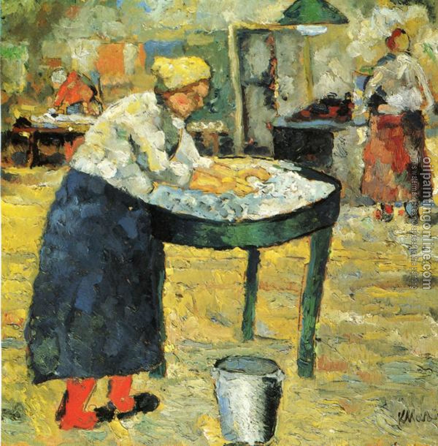 Kazimir Malevich - Laundress